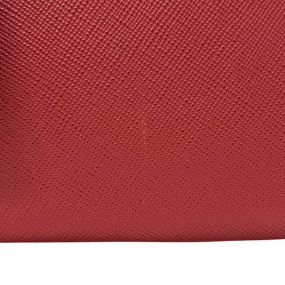 Prada 2 Way Bag Red Fuoco CUIR Bn2775 Excellent Condition
