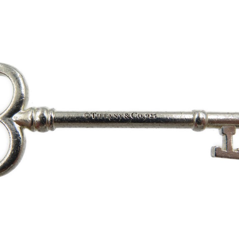 Tiffany & Co Trefoil Key 925 Silver Necklace 0017 Tiffany & Co
