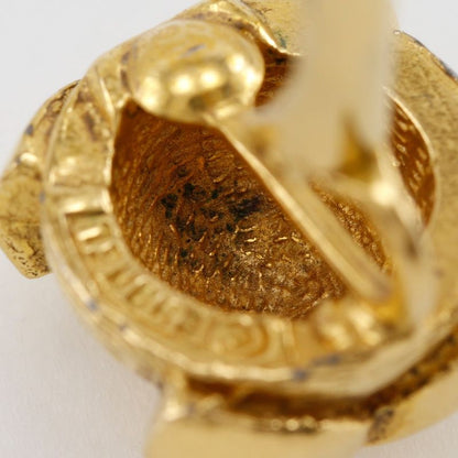 Chanel Coco Mark Vintage Gold Plated Ladies 11.2g Earrings