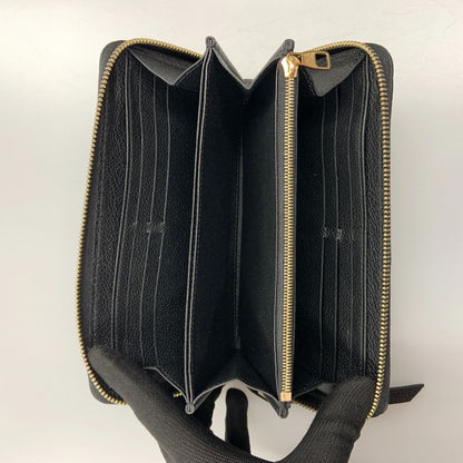 Louis Vuitton Monogram Empreinte Zippy Wallet Round Zipper Long Wallet M61864