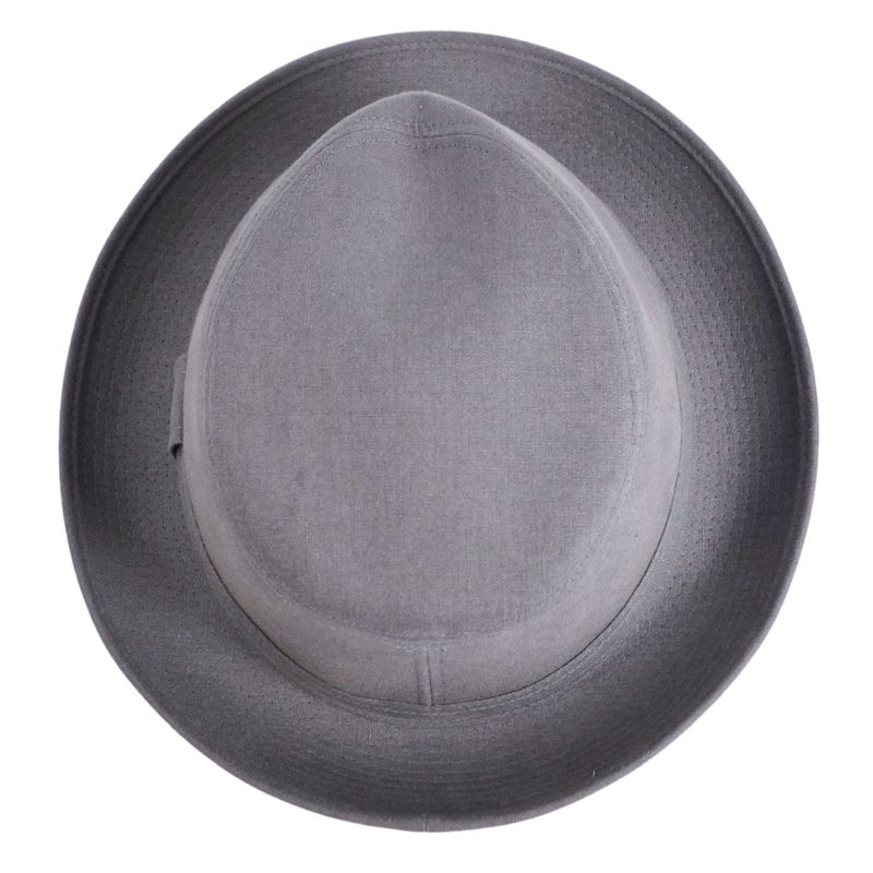 Hermes Hat Linen Women's French 57 Gray
