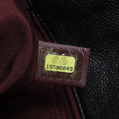 Chanel Matelasse Chain Shoulder Silver Hardware 2WAY Shoulder Bag Grained