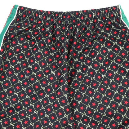 Gucci 575736 GG Star Sherry Line Shorts With Drawstring Rings Multicolor S Made