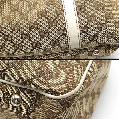 Gucci Tote Bag 232957 GG Canvas Beige-brown Tone