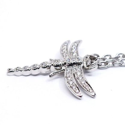 Tiffany & Co Pt950 Dragonfly Diamond Necklace Platinum Jewelry - Women's