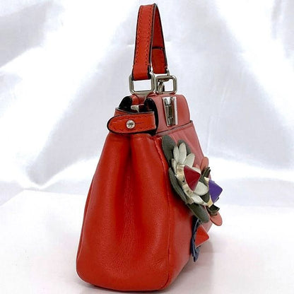 Fendi 2 way Bag Micro Peekaboo F21342 Red