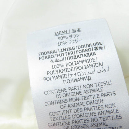 Gucci 683216 Short Length 2WAY Down Vest Bomber Jacket Down Jacket Ivory 36