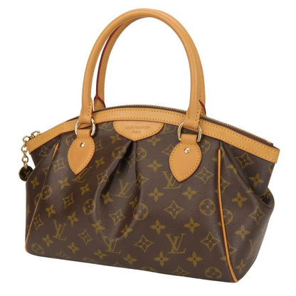 Louis Vuitton Handbag Tivoli PM M40143 Monogram Nubuck Brown LV Ladies Women