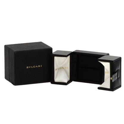 Bvlgari Bulgari Pink Sapphire Pavé Diamond Ring And Ring 18K White Gold Ladies