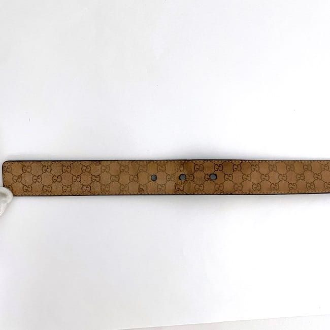 Gucci Belt Black 201766 Ec20330 Excellent Condition 30mm (1.18in)