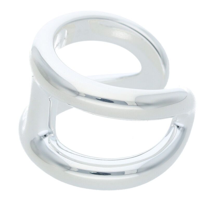 Hermes Osmose GM Osmose GM Silver Ring Men's 53 13