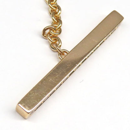 Hermes Necklace Eva-chaine D'ancre Lariat H118341b Rose Gold Diamond