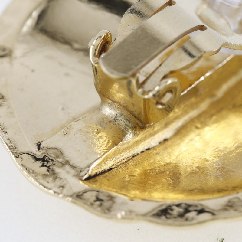 Chanel Coco Mark Matelasse Gold Plated Ladies 37.5g Earrings