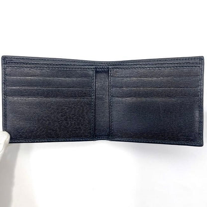 Gucci Bifold Wallet Black Horsebit 295609 Billfold Excellent Condition