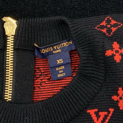 Louis Vuitton Dress Black Red Monogram