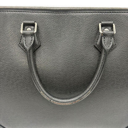 Louis Vuitton Slim Briefcase Taiga M30810 LV Handbag Shoulder Business Bag