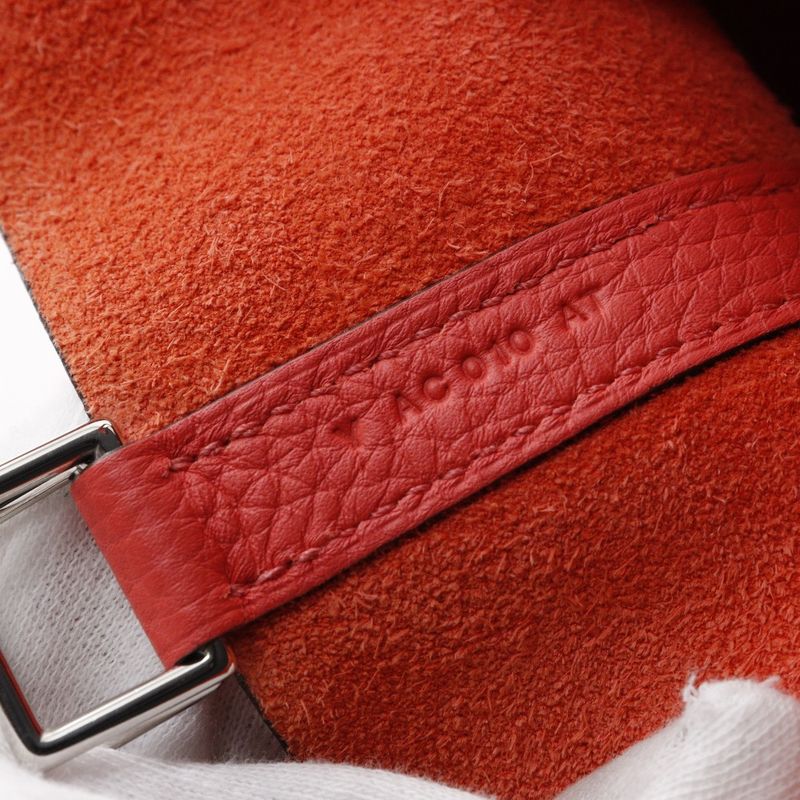 Hermes Picotin Lock 18 PM Taurillon Clemence Rose Texas Pink/silver Hardware Y