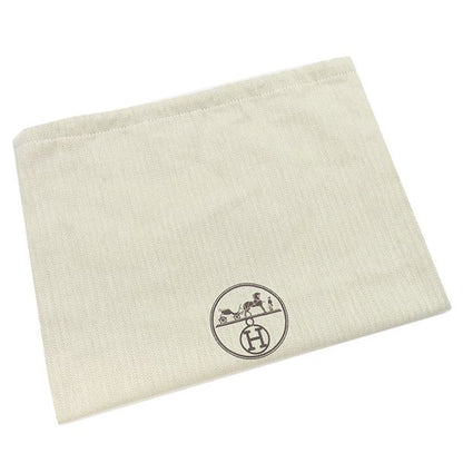 Hermes Pouch Brid a Black PM Toile Ash Marine Silver Hardware Navy Blue Handbag