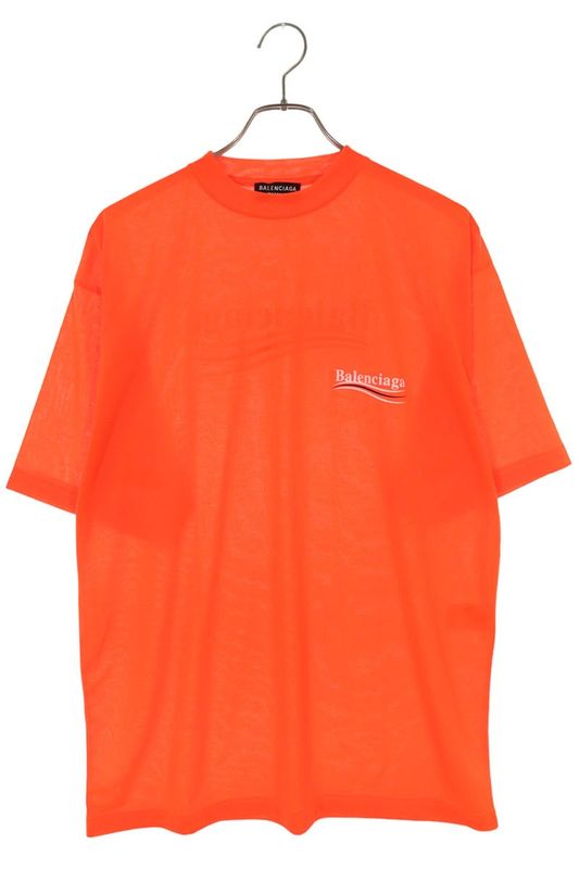Balenciaga 641675 Tkve8 Campaign Logo T-shirt Men's XXS