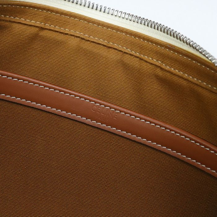 Celine Triomphe Canvas Crossbody Shoulder Bag PVC Ladies