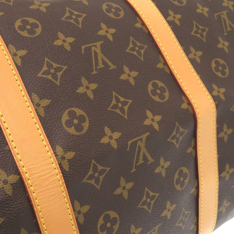 Louis Vuitton Keepall Bandoliere 60 Monogram M41412 Boston Bag LV 1242 Louis