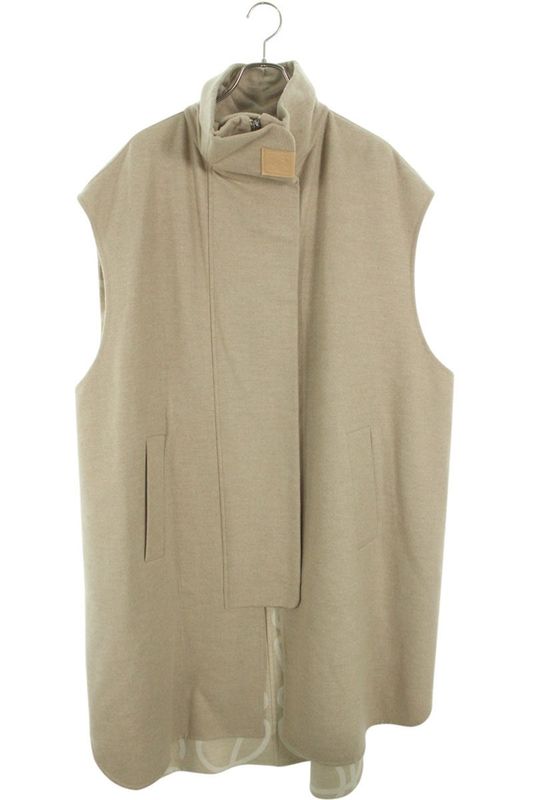 Loewe S359y02xak Wool Cape Coat Men's 42