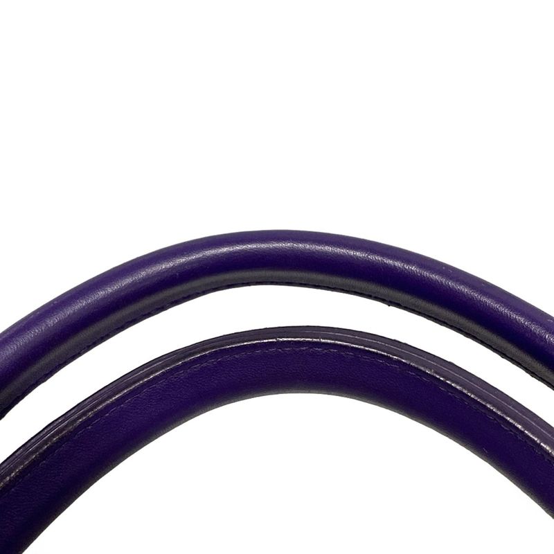 Bottega Veneta Tote Bag Cabas MM Purple Limited Edition Of 750 (361/750) Leather