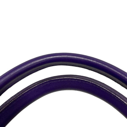 Bottega Veneta Tote Bag Cabas MM Purple Limited Edition Of 750 (361/750) Leather