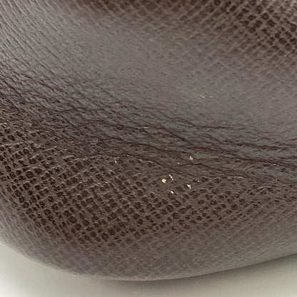 Louis Vuitton Trousse Makeup Pochette Hand Pouch Damier Ebène N51982 Brown