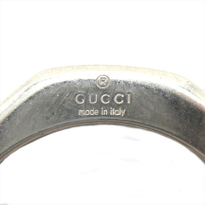 Gucci Octagon Ring Approx 125 Size Sv925 48g Silver Unisex