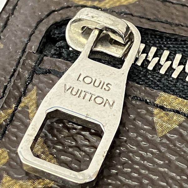 Louis Vuitton Monogram Macassar Portefeuille Ron M60168 Trifold Wallet Unisex