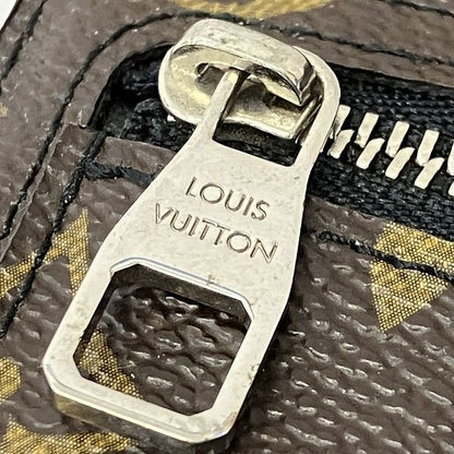 Louis Vuitton Monogram Macassar Portefeuille Ron M60168 Trifold Wallet Unisex