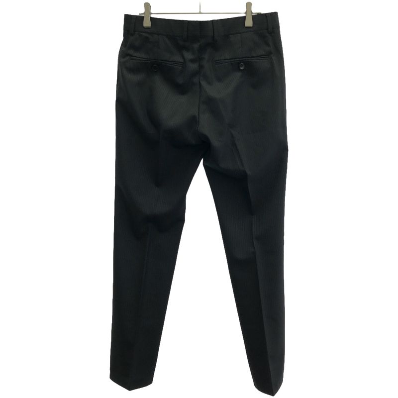 Gucci Notched Lapel 2b Striped Set-Up Suit 281afb Black 44