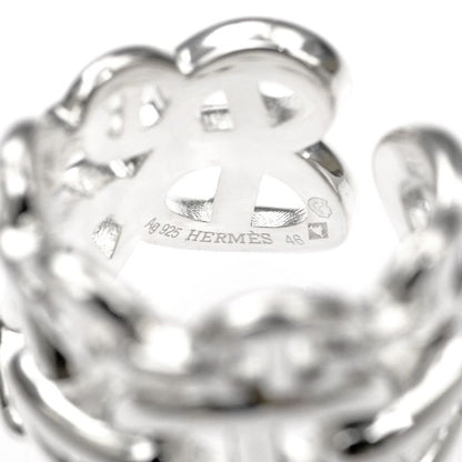 Hermes Chaine D'ancre GM Ring Size 46 Ag925 Silver- Ring