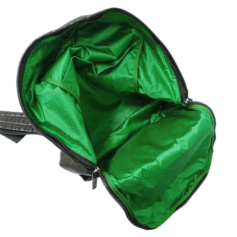 Bottega Veneta Bag Men's Brand Backpack Lambskin Dark Green Large Capacity