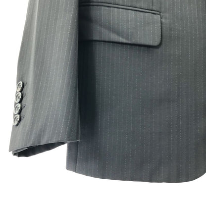 Dior Homme - 2007ss - Setup - Shadow Stripe Single Tailored Jacket Slacks And