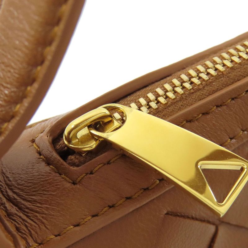 Bottega Veneta Mini Sunrise Intrecciato Shoulder Bag Calf Women