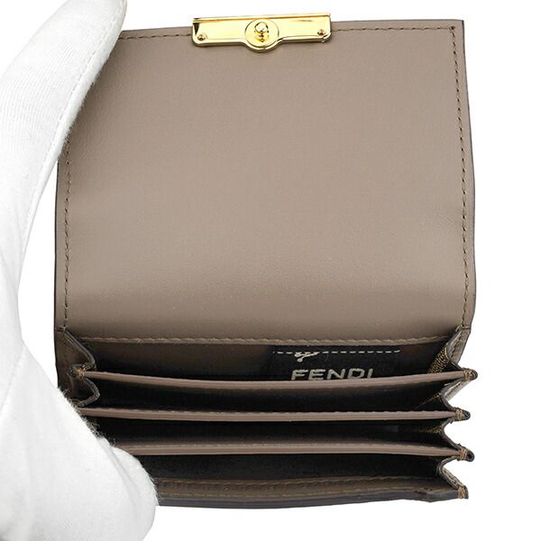 Fendi Card Case Fendi Way Brown