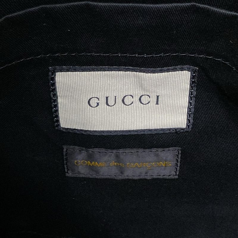 Commedesgarcons Tote Bag Sherry OD-K 221 Black×green×red Gucci Collaboration