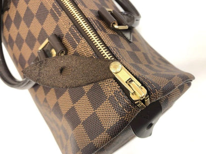 Louis Vuitton Damier Speedy 30 N41531 Mini Boston Bag Brown Handbag Preowned