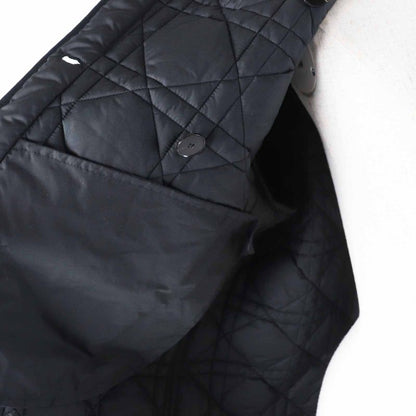 Christian DIOR 157c24a2827 Micro Cannage Technical Taffeta BEE Embroidered