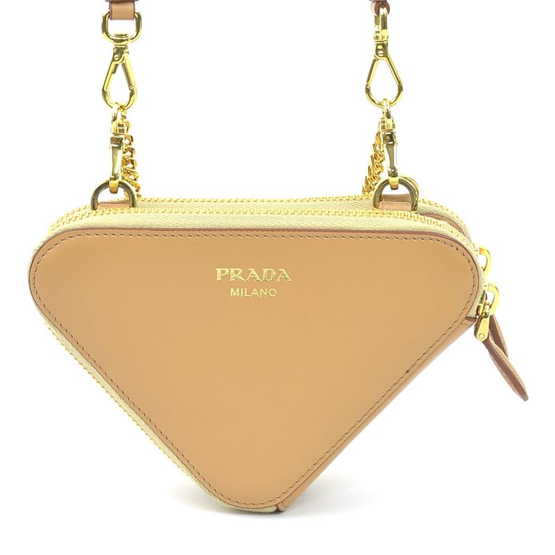 Prada Shoulder Bag Crochet Mini Pouch 1nr015