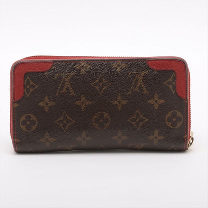 Louis Vuitton Monogram Zippy Wallet Retiro Round Zip Wallet Long Wallet M61854