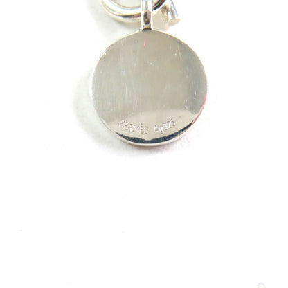 Hermes Amulet H Confetti Serie Necklace Pendant Accessory Ag925 Silver Weight