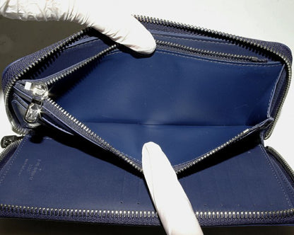 Louis Vuitton Round Zipper Long Wallet With Change Pocket Damier Infini Damier