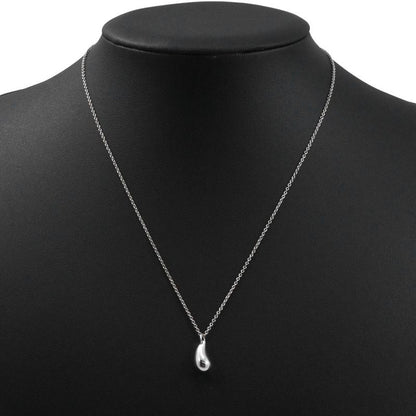 Tiffany & Co Teardrop Elsa Peretti 925 Silver Ladies 3.0g Necklace
