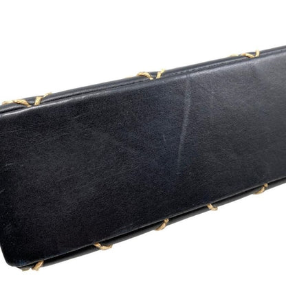 Chanel Shoulder Bag Wildstitch Line 14687 Matelasse Coco Mark Calf Leather