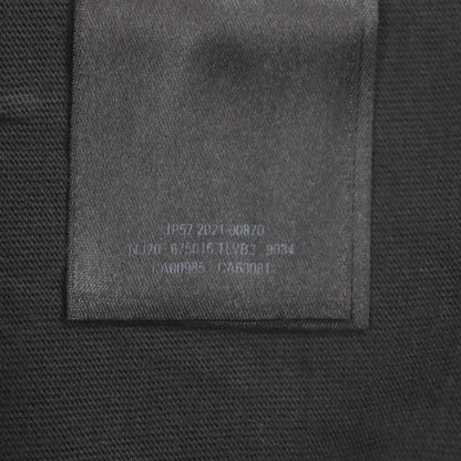 Balenciaga 675016 Unifit Turning Logo Oversized Damaged Crew Neck Short Sleeve