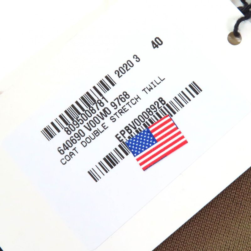 Bottega Veneta 2020 640690 Gold Hardware Maxi Length Long Coat Brownish 40 Made