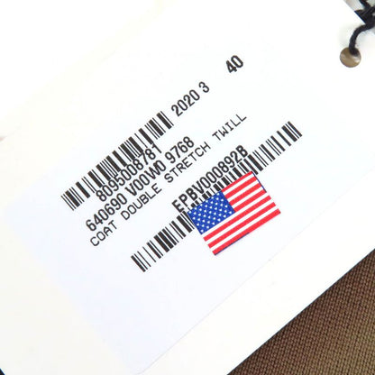 Bottega Veneta 2020 640690 Gold Hardware Maxi Length Long Coat Brownish 40 Made